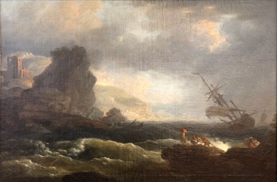 Storm by Claude Joseph Vernet